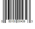 Barcode Image for UPC code 053100004393