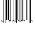 Barcode Image for UPC code 053100005703