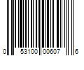 Barcode Image for UPC code 053100006076