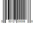 Barcode Image for UPC code 053127000088