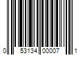 Barcode Image for UPC code 053134000071