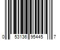 Barcode Image for UPC code 053136954457