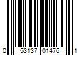 Barcode Image for UPC code 053137014761