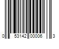 Barcode Image for UPC code 053142000063