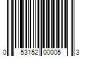 Barcode Image for UPC code 053152000053