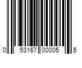 Barcode Image for UPC code 053167000055