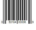 Barcode Image for UPC code 053184000069