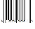 Barcode Image for UPC code 053200000073