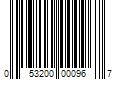 Barcode Image for UPC code 053200000967