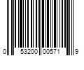 Barcode Image for UPC code 053200005719