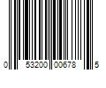 Barcode Image for UPC code 053200006785