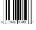 Barcode Image for UPC code 053200008437