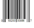 Barcode Image for UPC code 053200008567