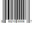 Barcode Image for UPC code 053210000087