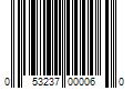 Barcode Image for UPC code 053237000060