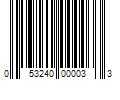 Barcode Image for UPC code 053240000033