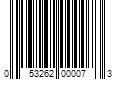 Barcode Image for UPC code 053262000073