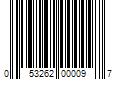 Barcode Image for UPC code 053262000097