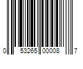 Barcode Image for UPC code 053265000087