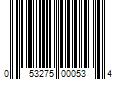 Barcode Image for UPC code 053275000534