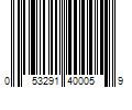 Barcode Image for UPC code 053291400059