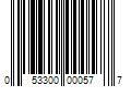 Barcode Image for UPC code 053300000577