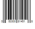 Barcode Image for UPC code 053300814518