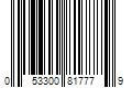 Barcode Image for UPC code 053300817779