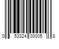 Barcode Image for UPC code 053324000058