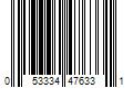 Barcode Image for UPC code 053334476331