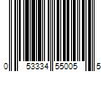 Barcode Image for UPC code 053334550055