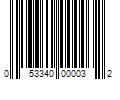 Barcode Image for UPC code 053340000032