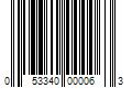 Barcode Image for UPC code 053340000063