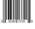 Barcode Image for UPC code 053392137205