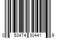 Barcode Image for UPC code 053474304419