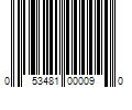 Barcode Image for UPC code 053481000090