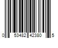 Barcode Image for UPC code 053482423805