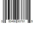 Barcode Image for UPC code 053498937815