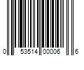 Barcode Image for UPC code 053514000066