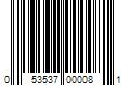 Barcode Image for UPC code 053537000081