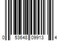 Barcode Image for UPC code 053648099134