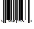 Barcode Image for UPC code 053648200745