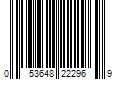 Barcode Image for UPC code 053648222969