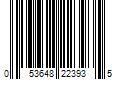 Barcode Image for UPC code 053648223935