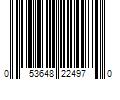 Barcode Image for UPC code 053648224970