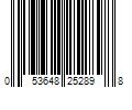 Barcode Image for UPC code 053648252898