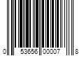 Barcode Image for UPC code 053656000078