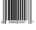 Barcode Image for UPC code 053688000077