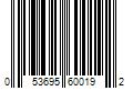 Barcode Image for UPC code 053695600192