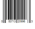 Barcode Image for UPC code 053713209963